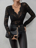 Ina | Blusa de Encaje Mujer – Estilo Femenino y Sofisticado