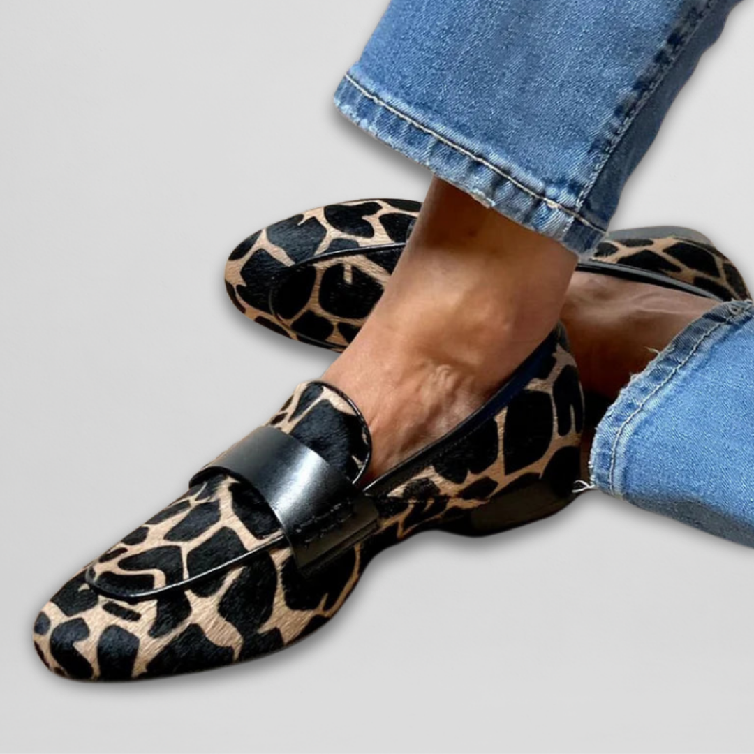 Tábata | Mocasines elegantes para mujer con relieve gráfico – cómodos y versátiles