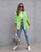 Raisa | Chaqueta vaquera de mujer en tonos primaverales – estilo casual