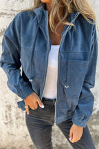 Adriana | Sudadera Verde Azulado Elegante