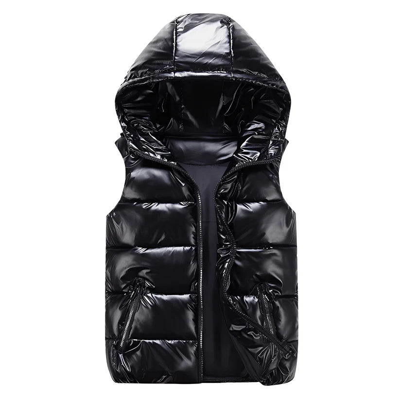 Ainhoa | Chaleco con capucha para mujer, cálido y de estilo contemporáneo