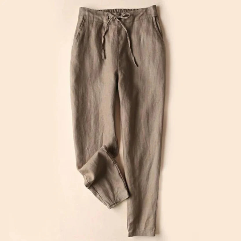 Nora | Pantalones femeninos casual de algodón