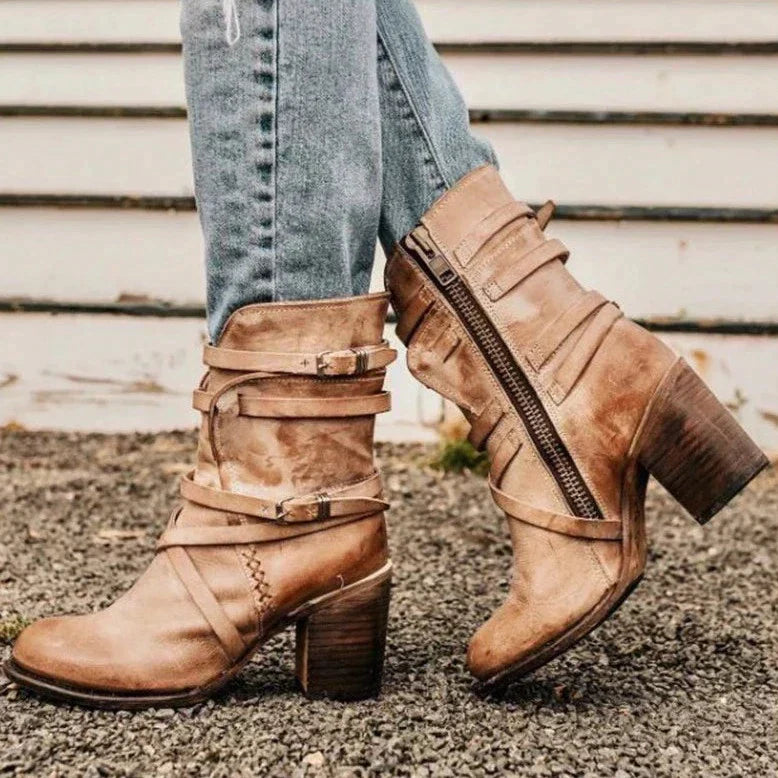 Daniela | Botas Vintage Chic para Mujer