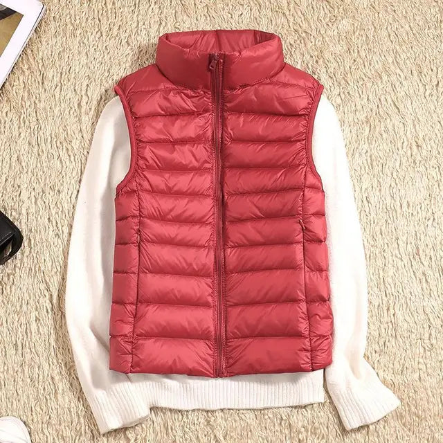 Sabina | Chaleco acolchado ultraligero para mujer, cálido y ligero