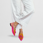 Ona | Mocasines slingback con punta fina y detalle de borlas