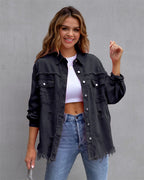 Raisa | Chaqueta vaquera de mujer en tonos primaverales – estilo casual