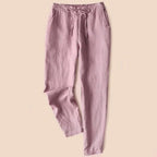 Nora | Pantalones femeninos casual de algodón
