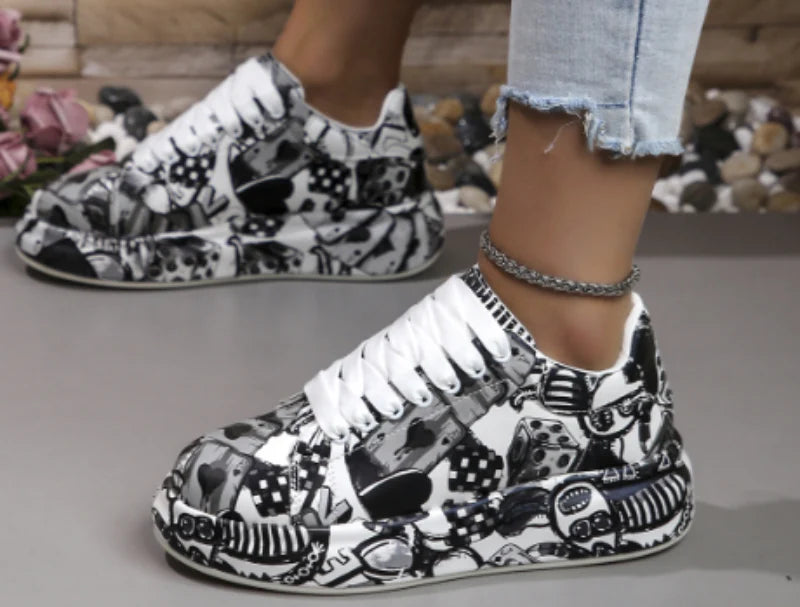 Paula | Zapatillas Urbanas con Toque Grafiti