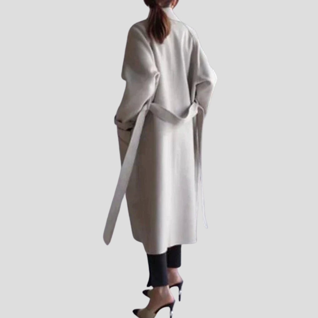 Senna | Abrigo Largo de Lana para Mujer Elegante y Cálido