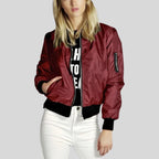 Lucía | Chaqueta Bomber Femenina de Estilo Urbano