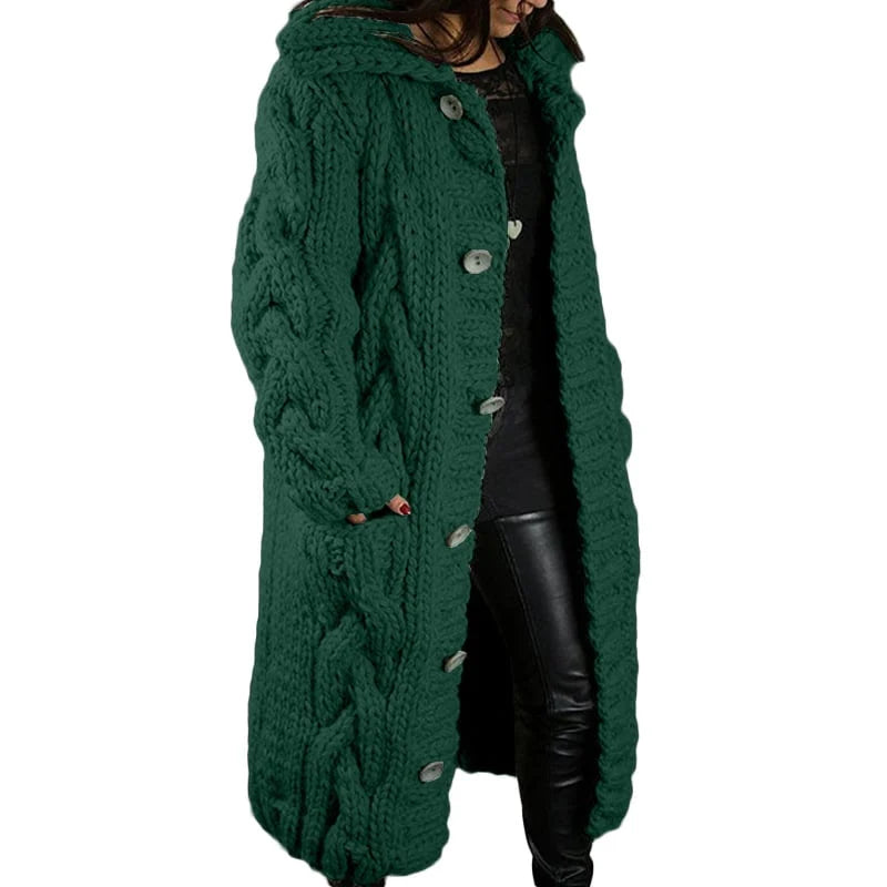 Clara | Cárdigan cálido y suave estilo chunky
