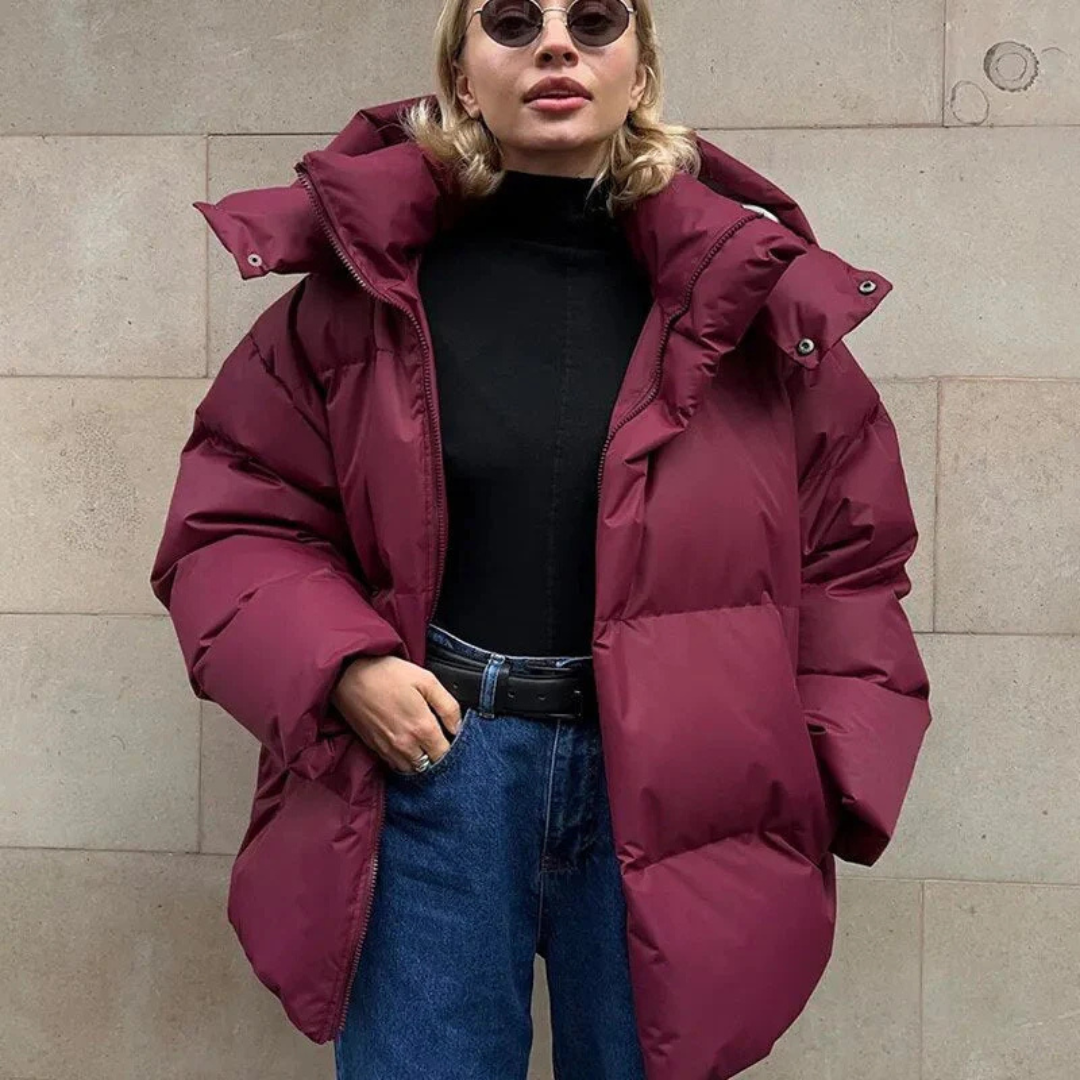 Aurélia Nord | Chaqueta de invierno acolchada para mujer con capucha