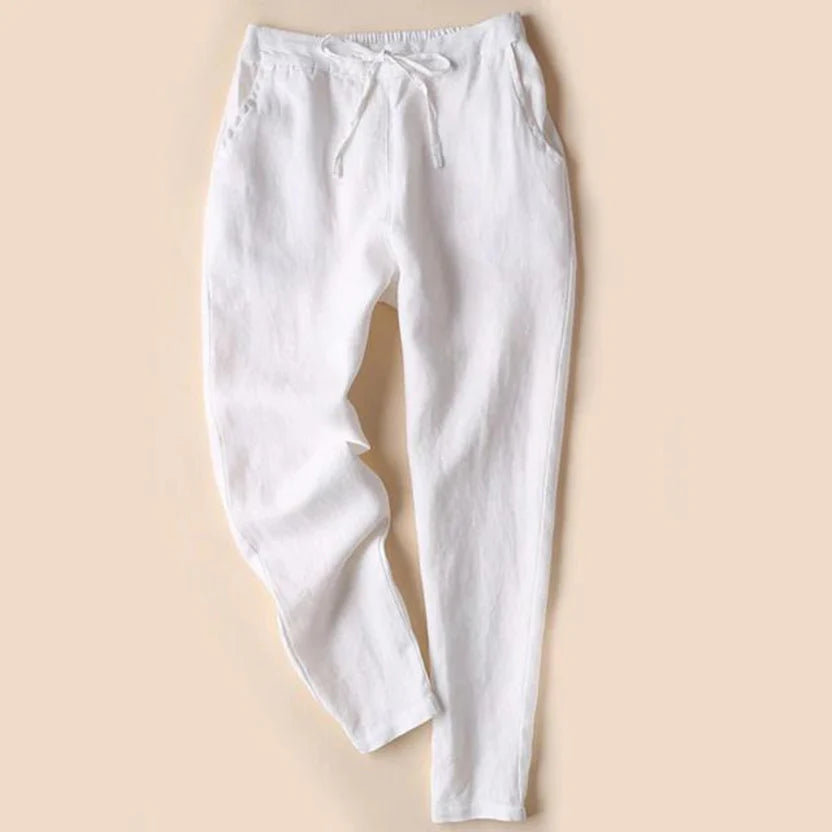Nora | Pantalones femeninos casual de algodón