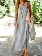 Gabriela | Vestido Largo Casual Chic de Verano