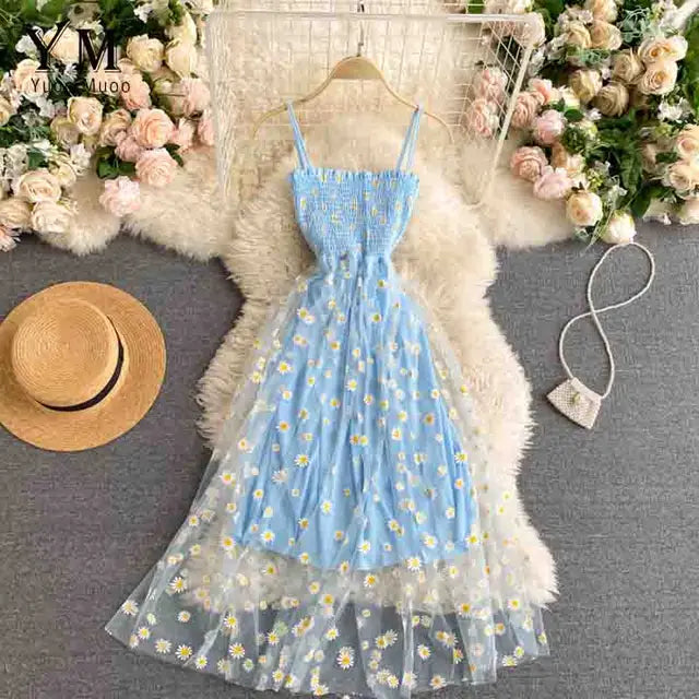 Valeria | Vestido veraniego floral de tirantes