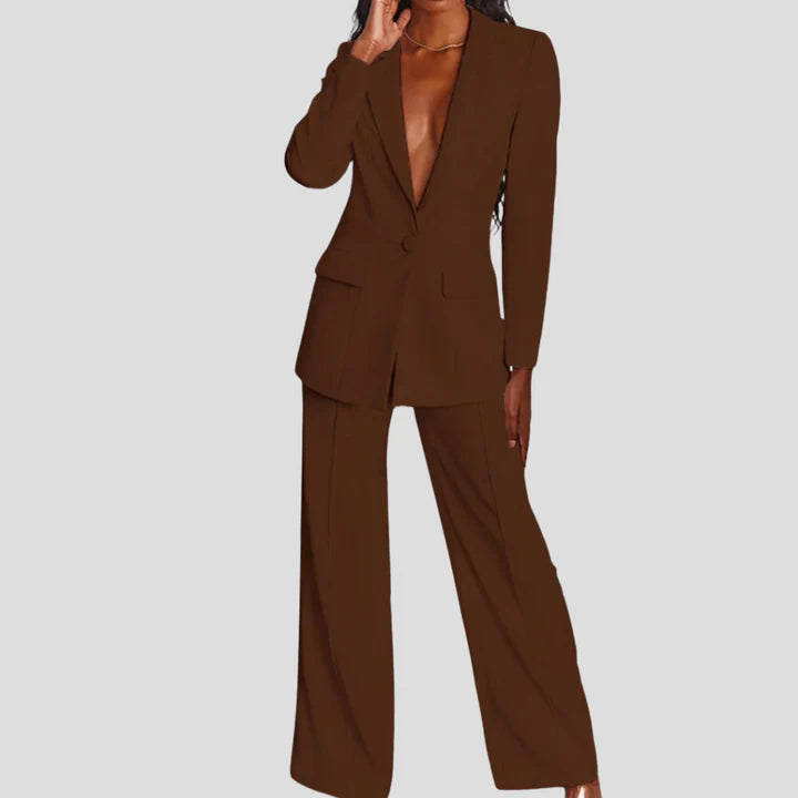 Sofía | Blazer y Pantalón Femenino Coordinado