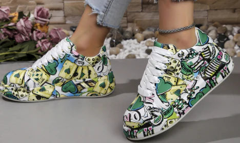 Paula | Zapatillas Urbanas con Toque Grafiti