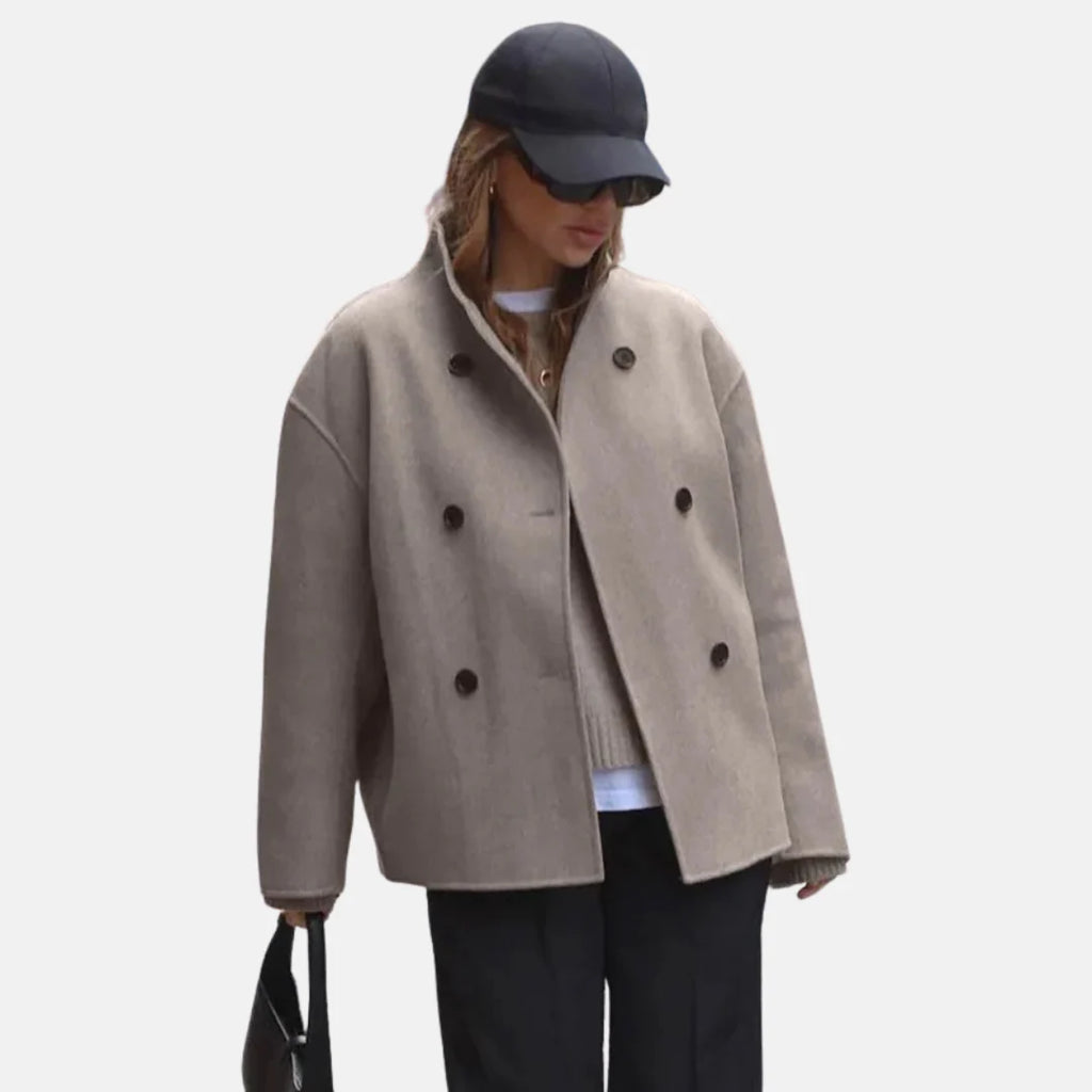 Claudia | Abrigo vintage de lana para mujer