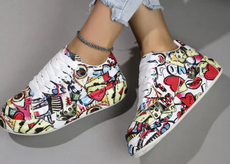 Paula | Zapatillas Urbanas con Toque Grafiti