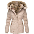 Noemí | Chaqueta elegante y cálida para mujer con capucha