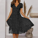Natalia | Vestido Elegante A-Line con Escote en V