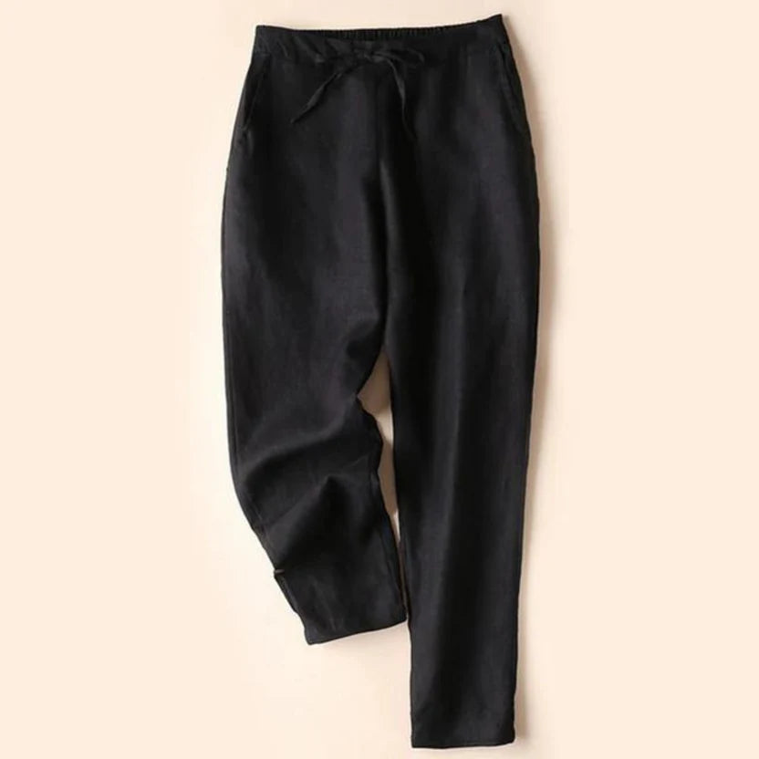 Nora | Pantalones femeninos casual de algodón