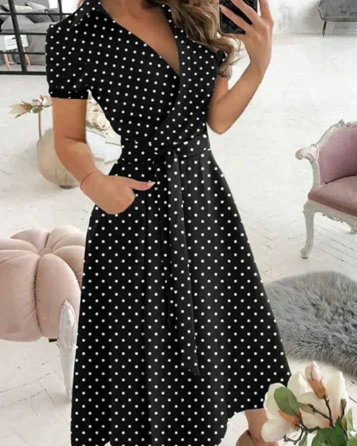 Renata | Vestido Chic Midi para Look Sofisticado