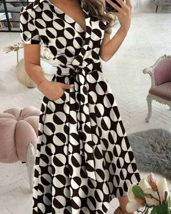 Renata | Vestido Chic Midi para Look Sofisticado