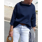 Laura | Top moderno femenino con look actual