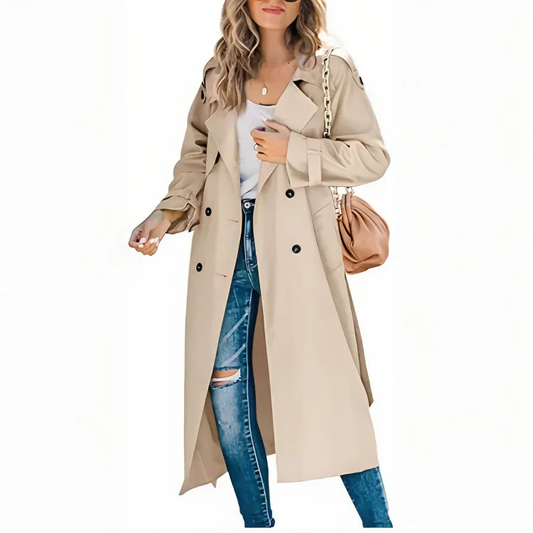 Carla | Abrigo tipo trench para mujer