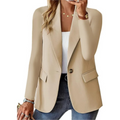Rocío – Blazer versátil con botones y bolsillos - done