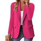 Rocío – Blazer versátil con botones y bolsillos - done
