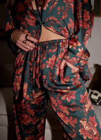 Concha | Pijama de mujer de dos piezas estampado elegante