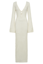 Salma | Vestido Maxi Chic de Calado