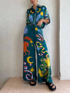 Vanessa | Conjunto Solar Estampado para Mujer