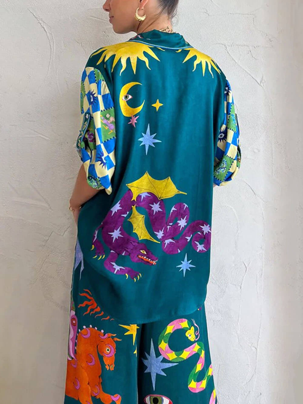 Vanessa | Conjunto Solar Estampado para Mujer