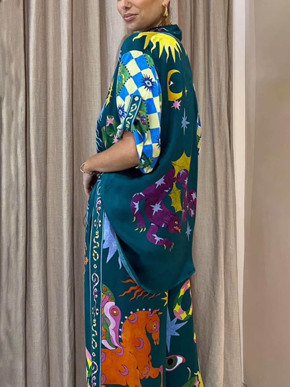 Vanessa | Conjunto Solar Estampado para Mujer