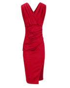 Nélida | Vestido elegante con abertura lateral – invitada perfecta