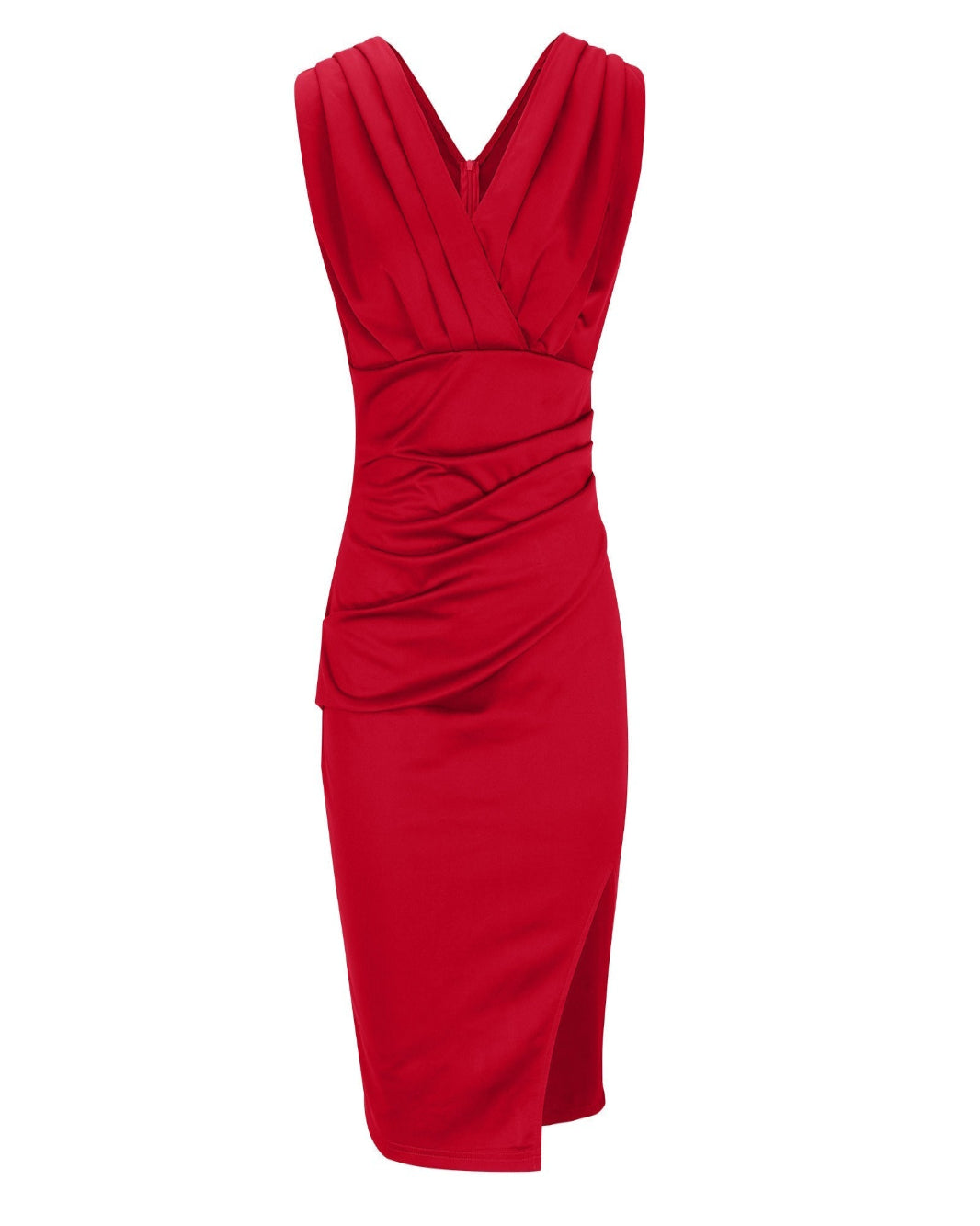 Nélida | Vestido elegante con abertura lateral – invitada perfecta