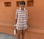 Iria | Vestido de Verano Bordado con Volantes