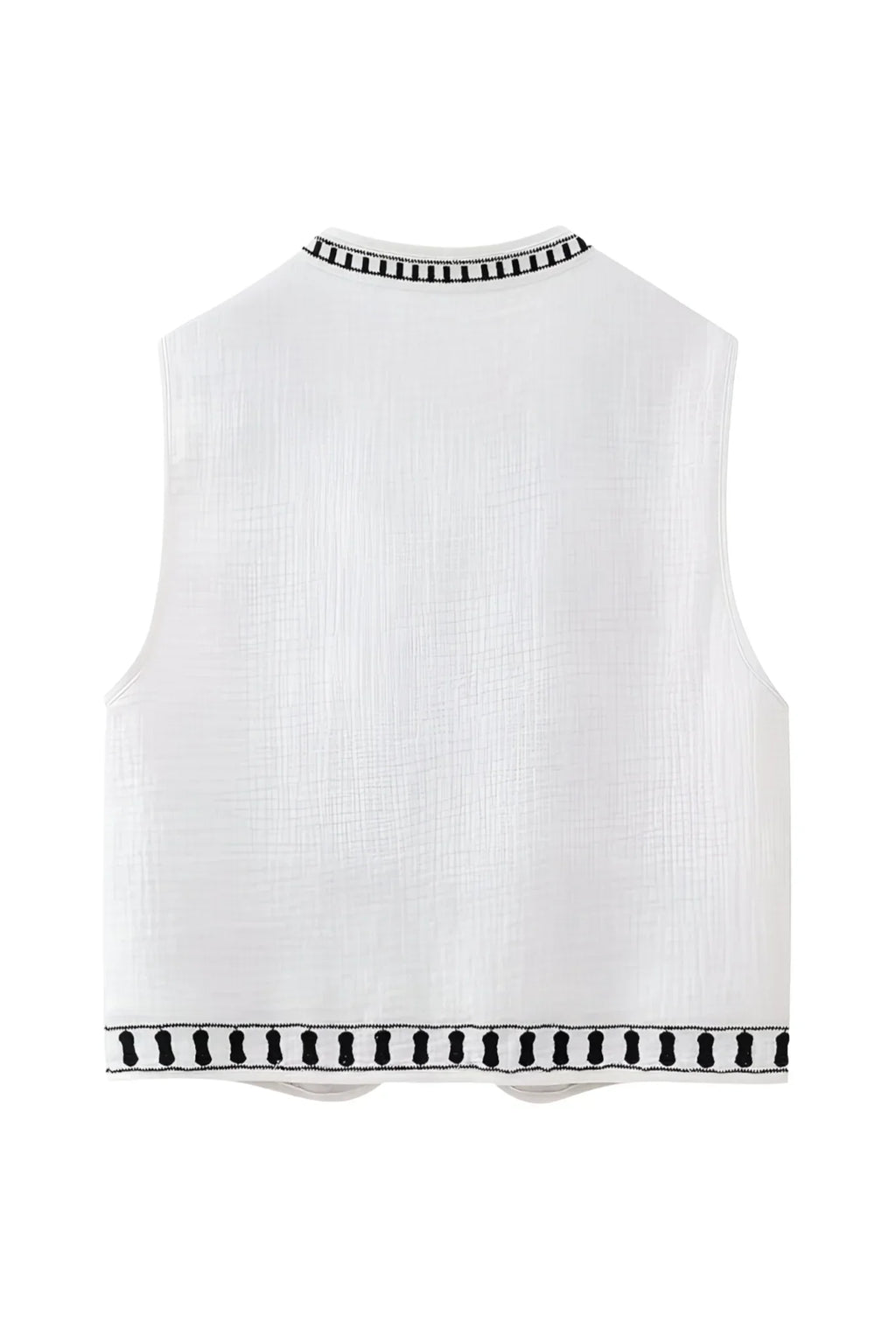 Josefa | Chaleco sin Mangas Bordado