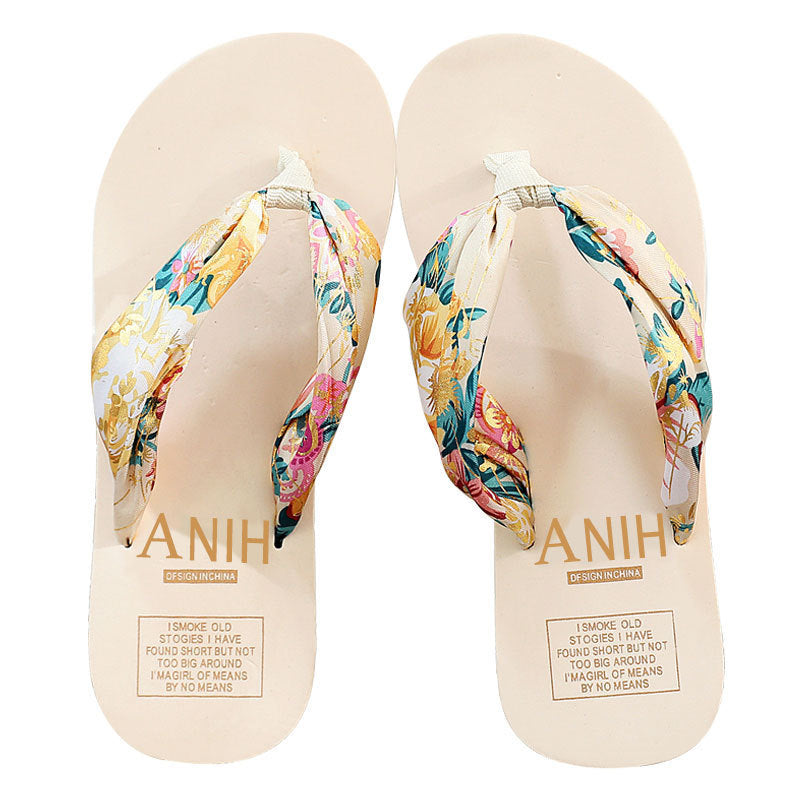 Eva | Sandalias Mujer Verano 2025 Estampado Floral Antideslizantes Cómodas