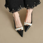 Silvana | Sandalias planas de verano con punta cerrada y diseño elegante casual
