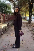 Lía | Chaqueta Oversize Abotonada con Bolsillos – Estilo Casual Chic