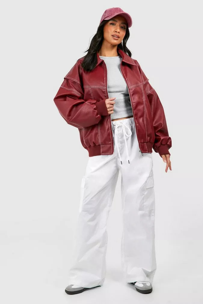 Zaira | Chaqueta Bomber Elegante para Mujer – Estilo Urbano Chic