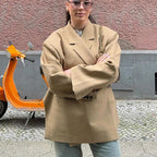 Valentina | Blazer Oversize Chaqueta de Poder con Estilo Moderno