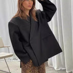 Valentina | Blazer Oversize Chaqueta de Poder con Estilo Moderno