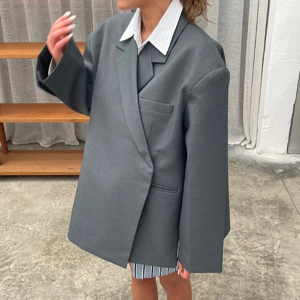 Valentina | Blazer Oversize Chaqueta de Poder con Estilo Moderno