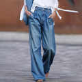 Maribel | Jeans Anchos de Mujer Vaqueros Wide Leg de Tiro Alto con Estilo Urbano
