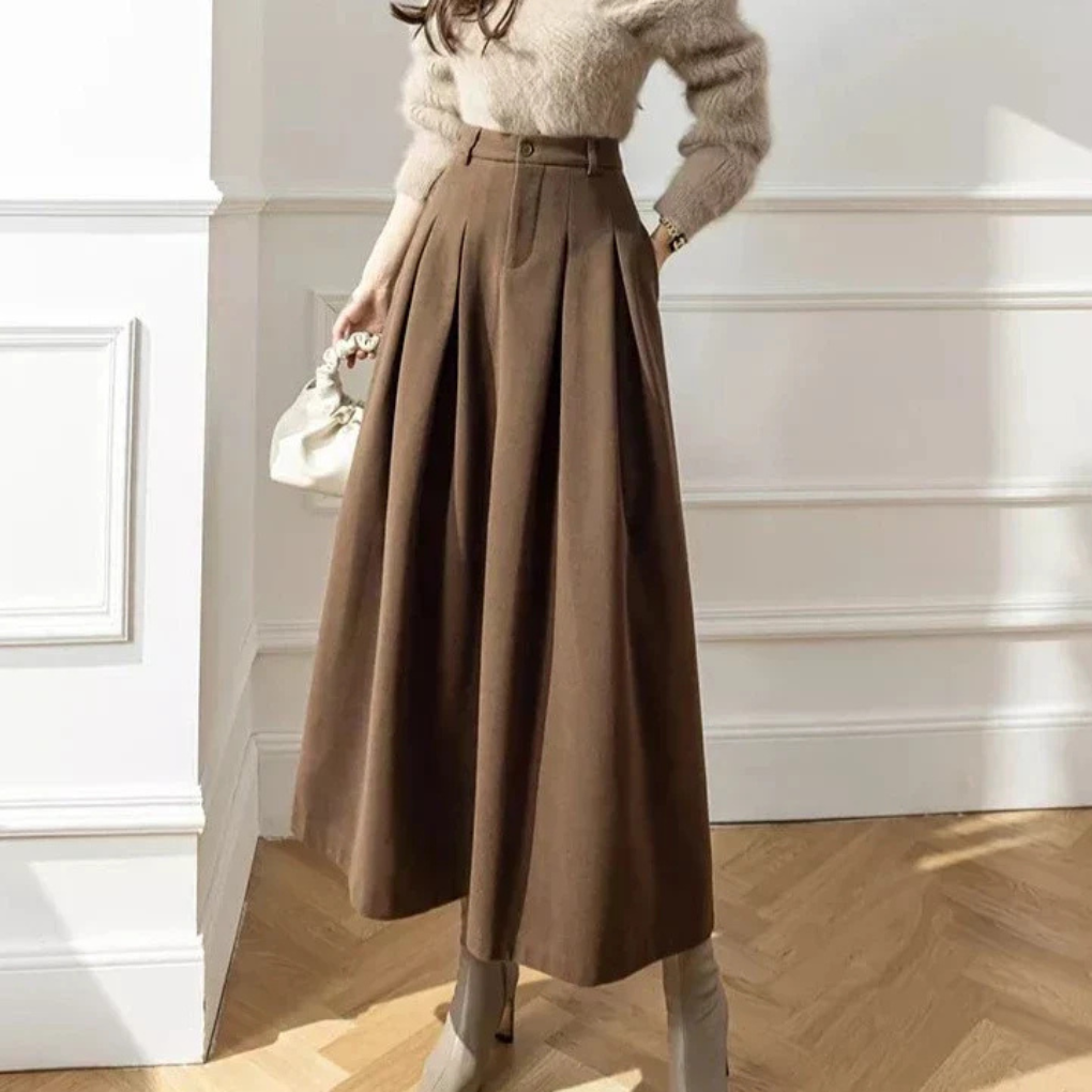 Aixa | Falda Midi Elegante para Mujer – Estilo Sofisticado y Versátil